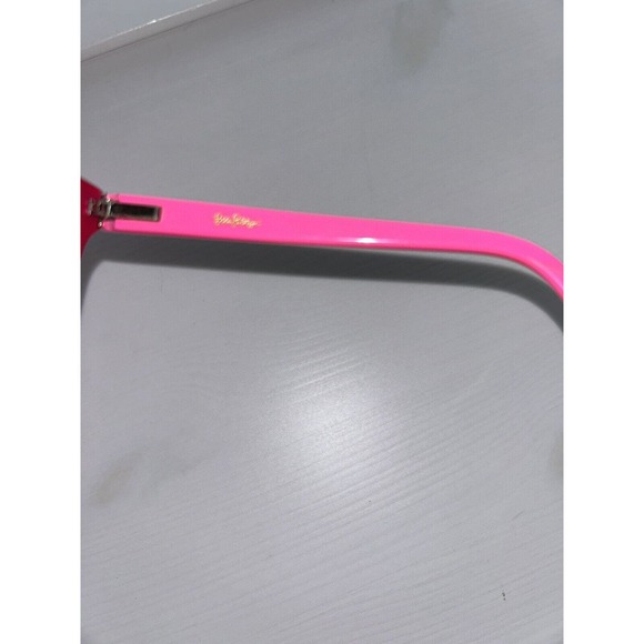Lilly Pulitzer Eyeglasses "Cozy" Pink green Optical Frame *Has Prescription - Picture 4 of 6